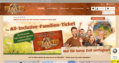 Desktop Screenshot of belantis.de